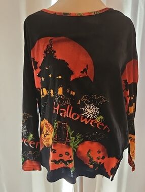 Vintage Jane Ashley Halloween Shirt 2X